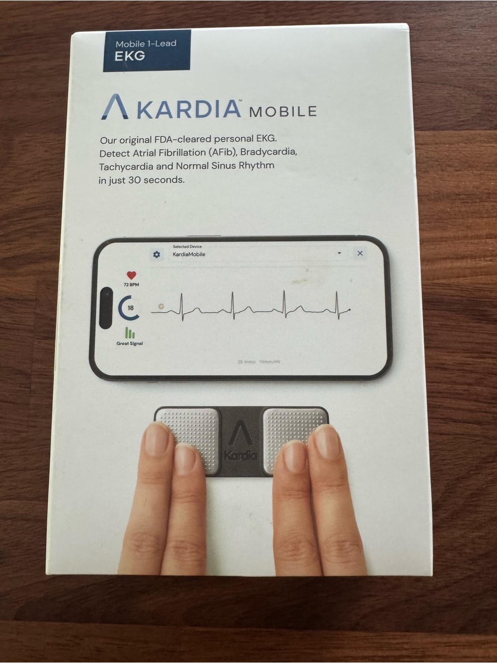 New KardiaMobile Single-Lead EKG Monitor - FDA Cleared Heart Tracker